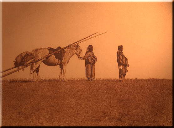 A Travois - Blackfoot