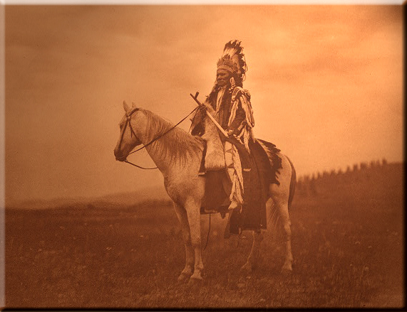 Nez Perce War. A War Chief - Nez Perce